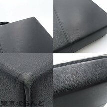 101717922 エルメス HERMES エールライト □J刻印 ブラック シルバー金具 ヴァッシュリエジェ ビジネスバッグ メンズ_画像8