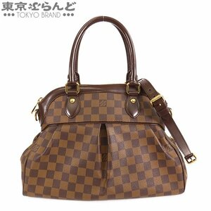 101719404 ルイヴィトン LOUIS VUITTON トレヴィ PM 2WAY ショルダーバッグ N51997 ダミエキャンバス ハンドバッグ レディース