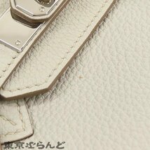 101720066 エルメス HERMES バーキン 30 □O刻印 パールグレー グリペール シルバー金具 トリヨン ハンドバッグ レディース_画像4