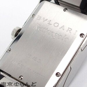 101715292 1円 ブルガリ BVLGARI レッタンゴロ RT45S SS ラバー 腕時計 メンズ 自動巻の画像4