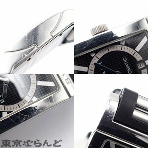 101715292 1円 ブルガリ BVLGARI レッタンゴロ RT45S SS ラバー 腕時計 メンズ 自動巻の画像6