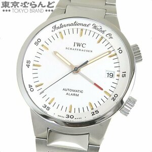 101668069 IWC GST アラーム IW353703 ホワイト ジャガールクルト製ムーブ 腕時計 メンズ 自動巻 メーカーコンプリートサービス済 希少レア