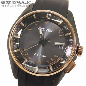 101719224 1円 シチズン CITIZEN エコドライブ Bluetooth BZ4006-01E ブラック チタン ラバー W410-S114195 腕時計 メンズ ソーラー 電波