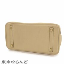 101720972 エルメス HERMES バーキン 30 X刻印 トレンチ ゴールド金具 トリヨン ハンドバッグ レディース_画像3