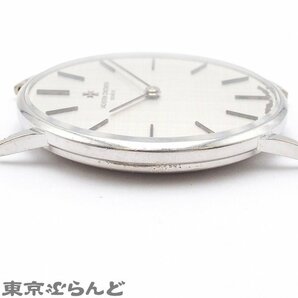 241001013418 1円 ヴァシュロン・コンスタンタン VACHERON CONSTANTIN パトリモニー 2013 cal.K1014 シルバー K18WG 腕時計 メンズ 手巻の画像6