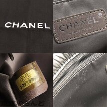 101699621 シャネル CHANEL ココステッチ チェーンバッグ シルバー シルバー金具 パテントレザー 12番台 ショルダーバッグ レディース_画像8