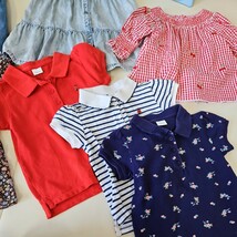 95cm位　 ベビー服まとめ売りセット　女の子　ワンピース３ポロシャツ３　ブラウス１　GAP　キャスキットソン他_画像5