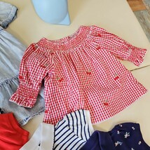 95cm位　 ベビー服まとめ売りセット　女の子　ワンピース３ポロシャツ３　ブラウス１　GAP　キャスキットソン他_画像4