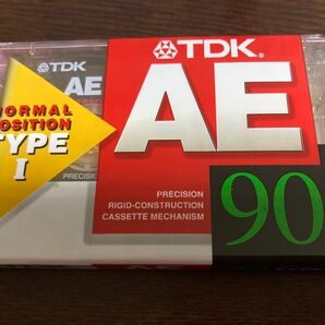 カセットテープ TDK AE ノーマルポジション TYPE1 90分