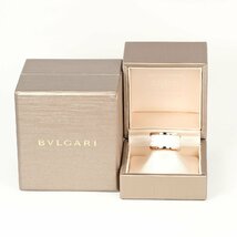 ブルガリ BVLGARI B.Zero1 4バンド 12号 リング 指輪 ビーゼロワン K18 PG ピンクゴールド セラミック 約10.41g【I122924054】中古_画像10