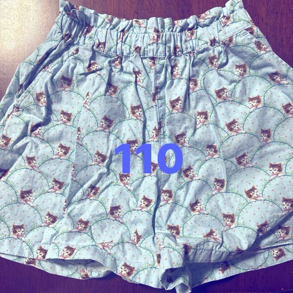 ポールジョー 110 ユニクロ 猫 ショートパンツ