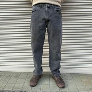 90s Rustler Wrangler ラスラー ラングラー デニムパンツ Black Denim Pants 80s ヴィンテージ ブラックデニム 黒 W34 L30 84cm