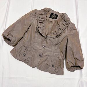 WA 238 ★ GK Itoriya Show Color Jacket Crase 11 Ladies Brown