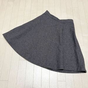 和259★ PROPORTION BODY DRESSING プロポーションボディドレッシング ミニスカート フレアスカート キラキラ 2 レディース グレー