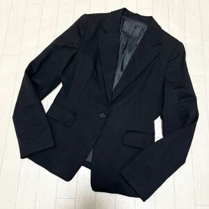  peace 260* UNTITLED Untitled tailored jacket suit 1 button 4 black lady's 