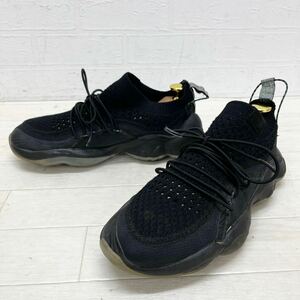 和270★ Reebok DMX FUSION リーボック ボリュームスニーカー ディーエムエックス フュージョン 23.5 ブラック レディース