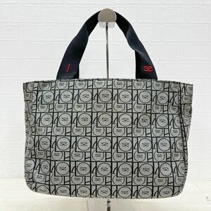 WA 275 ★ Savoy Savoy Savoy Simbag Pattern Total Pattern Grey Ladies Linting