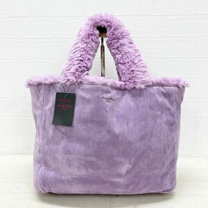 WA 275 ★ ① Новая цена списка 16000 иен саманта таваса Deluxe Samantha Thavasa Deluxe Сумочка подделка Mouton Lavender Ladies