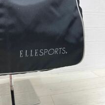 和271★ ELLE SPORT エルスポーツ トートバッグ 肩掛けバッグ ブラック グレー レディース_画像4