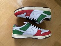 NIKE DUNK LOW PRO SB CINCO DE MAYO ナイキ ダンク シンコデマイヨ スニーカー 赤 緑 白 304292-113 27cm 希少　初期ダンクSB_画像6