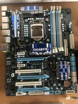 GIGABYTE マザーボード GA-P55-UD5 i/oパネル・CPUクーラー・ファン付き COOLER MASTER_画像2