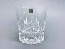 保管品 ホヤ HOYA ロックグラス ウィスキーグラス 硝子 ガラス ガラス製 元箱付き クリスタルガラス ホヤクリスタル_画像3