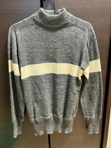 キャプテンサンシャイン　KAPTAINSUNSHINE シームレス ネイバル ニット セーター　グレー系 S