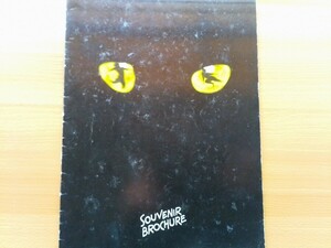 即決 洋書 CATS souvenir brochure 1989年 ブロードウェイ ミュージカル パンフレットAndrew Lloyd Webber アンドルー・ロイド・ウェバー