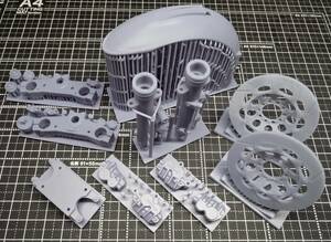 1/6 3Dレジン　CB750F　F Assy AHM RSC