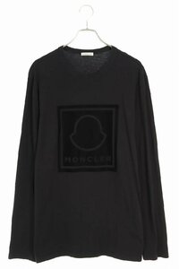 モンクレール MONCLER 21AW MAGLIA T-SHIRT サイズ:XL フロントロゴ長袖カットソー 中古 BS99