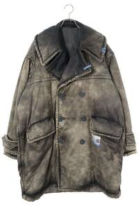 ミハラヤスヒロ MIHARAYASUHIRO 23AW A11CT042-0 PADDED PEA COAT サイズ:48 パデッドPコート 中古 BS99