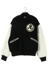 リチャードソン RICHARDSON VARSITY JACKET サイズ:XL Olympia Le-Tanアームレザースタジャンブルゾン 中古 BS99