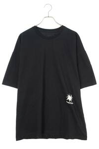 オーエーエムシー OAMC 23E28OAJ20 BUZZA T-SHIRT サイズ:L バックシルクパッチTシャツ 中古 BS99