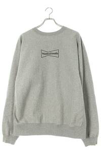 ウェイステッドユース WASTED YOUTH バドワイザー 23AW Budweiser #3 OTSUMO PLAZA サイズ:XXL 限定バックプリントスウェット 中古 BS99