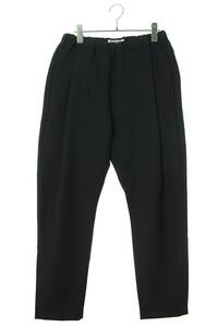 クーティー COOTIE Polyester Twill 1 Tuck Easy Pants サイズ:M バックロゴトラックイージーロングパンツ 中古 BS99
