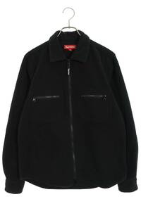 シュプリーム SUPREME Polartec Fleece Zip Up Shirt サイズ:S ポーラーテック フリース ジップアップ長袖シャツ 中古 BS99