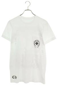 クロムハーツ Chrome Hearts CH T-SHRT/1 サイズ:S バック英字プリントTシャツ 中古 SJ02