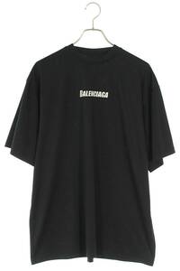 バレンシアガ BALENCIAGA 657027 4B8B5 サイズ:XS ロゴメッシュSWIMTシャツ 中古 NO05