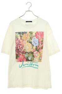 ルイヴィトン LOUISVUITTON RM222 NPG HNY91W サイズ:XXL LVフラワータペストリープリントTシャツ 中古 SS13