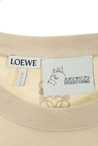 ロエベ LOEWE 21SS H848341X01 サイズ:M まっくろくろすけジブリロゴプリントTシャツ 中古 OM10_画像3