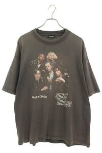 バレンシアガ BALENCIAGA 541877 TCV38 サイズ:M スピードハンターズプリントTシャツ 中古 OM10