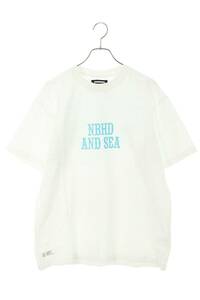 ネイバーフッド NEIGHBORHOOD ウィンダンシー 221FRWSN-STM02S サイズ:L ロゴプリントTシャツ 中古 BS99