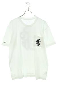 クロムハーツ Chrome Hearts サイズ:XL ヴァインダガーロゴプリントポケットTシャツ 中古 SJ02