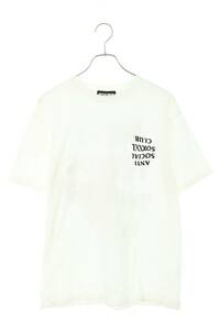 ゴッドセレクショントリプルエックス GOD SELECTION XXX アンチソーシャルソーシャルクラブ サイズ:M ロゴプリントTシャツ 中古 BS99