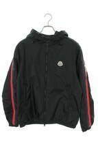 モンクレール MONCLER NECKER サイズ:1 サイドラインフーデッドダウンジャケット 中古 BS99_画像1