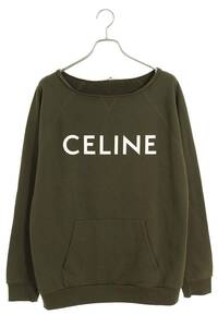 セリーヌバイエディスリマン CELINE by Hedi Slimane 2Y423670Q サイズ:M ロゴプリントスウェット 中古 OM10