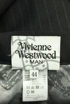 ヴィヴィアンウエストウッドマン Vivienne Westwood MAN サイズ:44 切替ストライプロングパンツ 中古 BS99_画像3