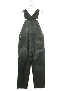 シュプリーム SUPREME ディッキーズ 23AW Leather Overalls サイズ:M レザーオーバーオール 中古 BS99