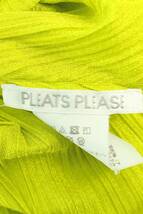 プリーツプリーズ PLEATS PLEASE PP73-JT622 サイズ:3 シアーサイドスリットプリーツワンピース 中古 BS99_画像3