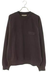 フォグ FOG ESSENTIALS Crewneck PLUM サイズ:L ロゴクルーネックスウェット 中古 OM10